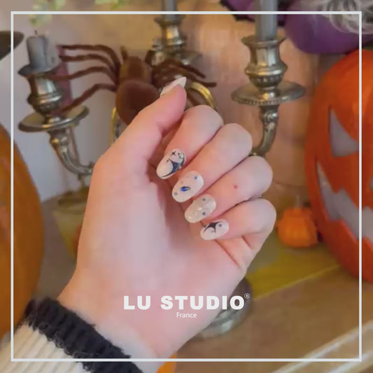 M206 - Gothique Féerique  |  Faux-ongles réutilisables - Press on nails